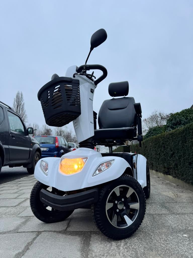 Vermeiren Carpo 4 Scooter handicapée Complete Scootmobiel, Enlèvement ou Envoi, Pliant, Comme neuf, Fauteuil roulant électrique