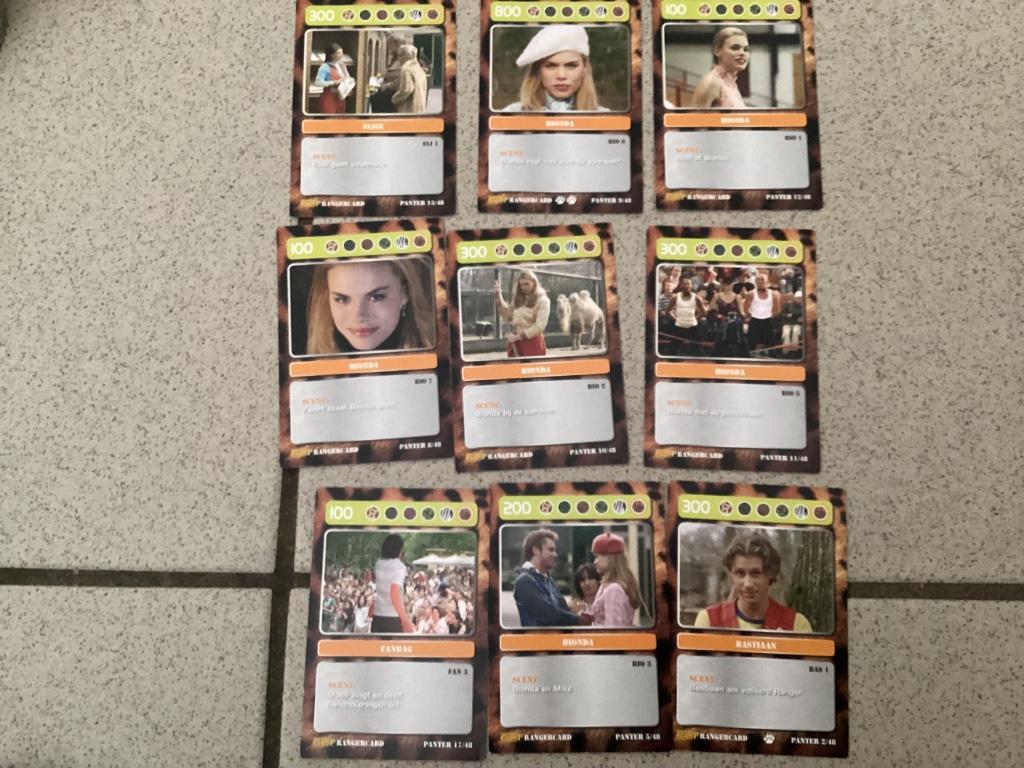 Zoop verzamelkaarten - Rangercards, Ophalen of Verzenden, Meerdere kaarten