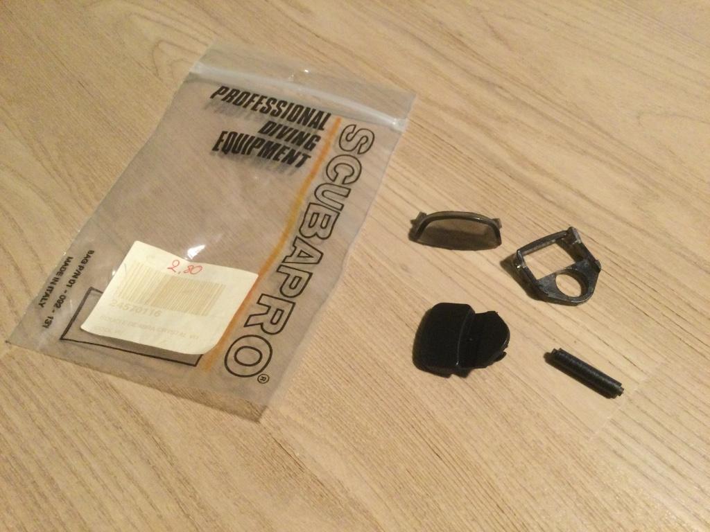 Scubapro Spare Parts Masker Crystal Vu & Cool Vu Nieuw 2,80€, Ophalen of Verzenden, Nieuw, Duikbril of Snorkel