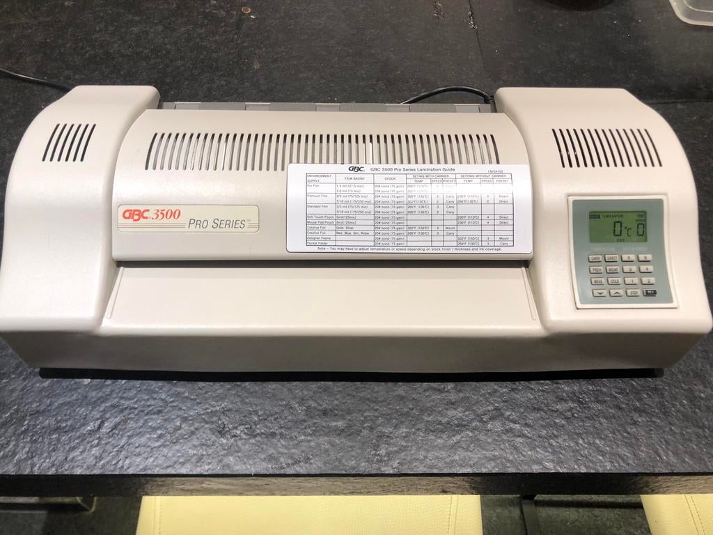 GBC 3500 pro series lamineermachine A3, Ophalen, Gebruikt, Overige typen