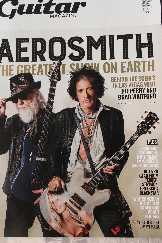 Guitar Magazine - AEROSMITH - MAI 2020 - en anglais, Livres, Enlèvement ou Envoi, Utilisé, Musique, Cinéma ou TV