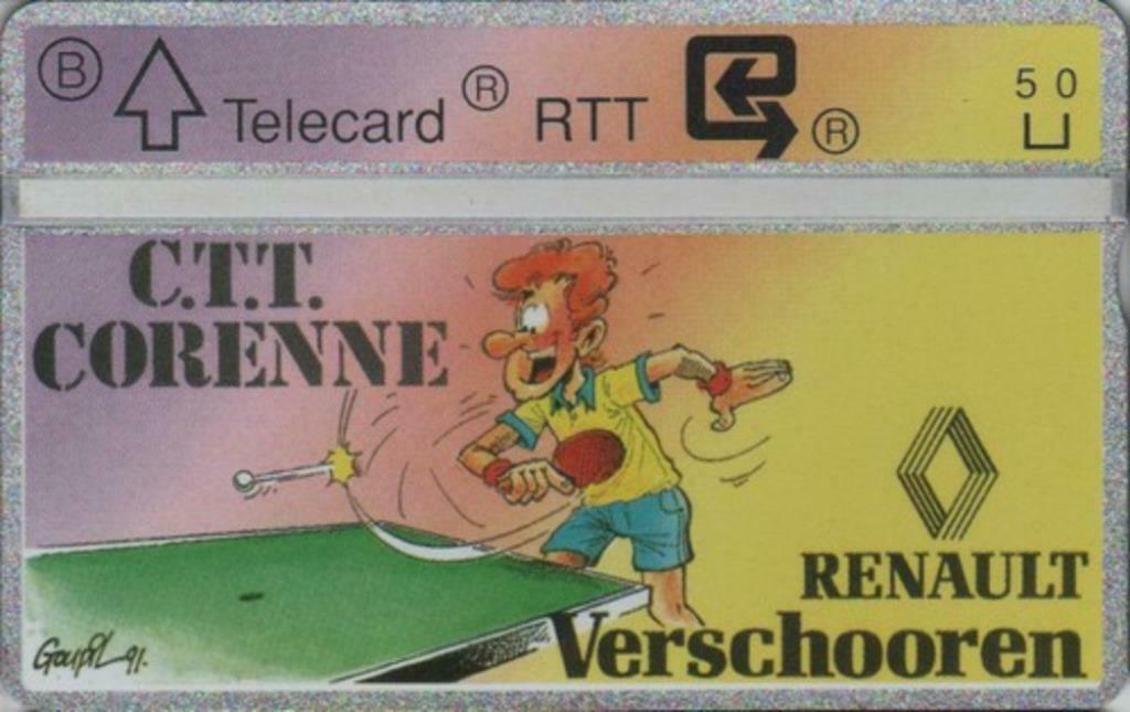 Télécarte Privée Belge P 221 Garage Verschooren - Renault, Collections, Cartes de téléphone, Enlèvement ou Envoi