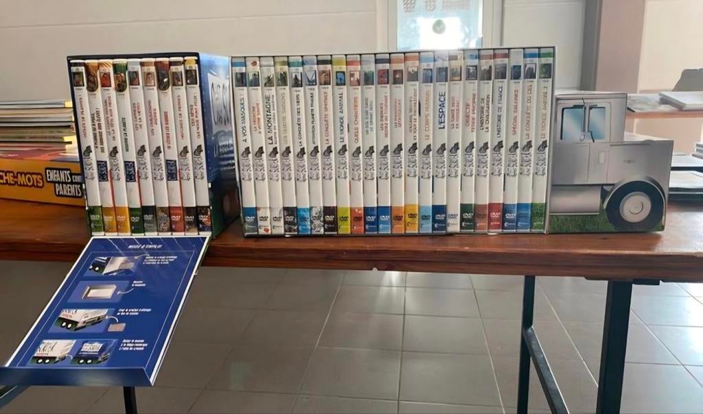 31 Dvd’s camion+remorque " Ce n’est pas sorcier "+miniTv&Dvd, Comme neuf, Série complète