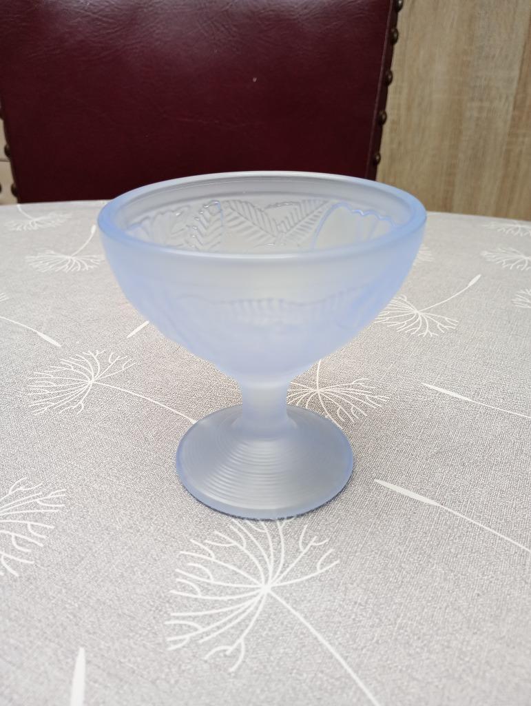 Coupe glace verre givré, Enlèvement ou Envoi, Verre