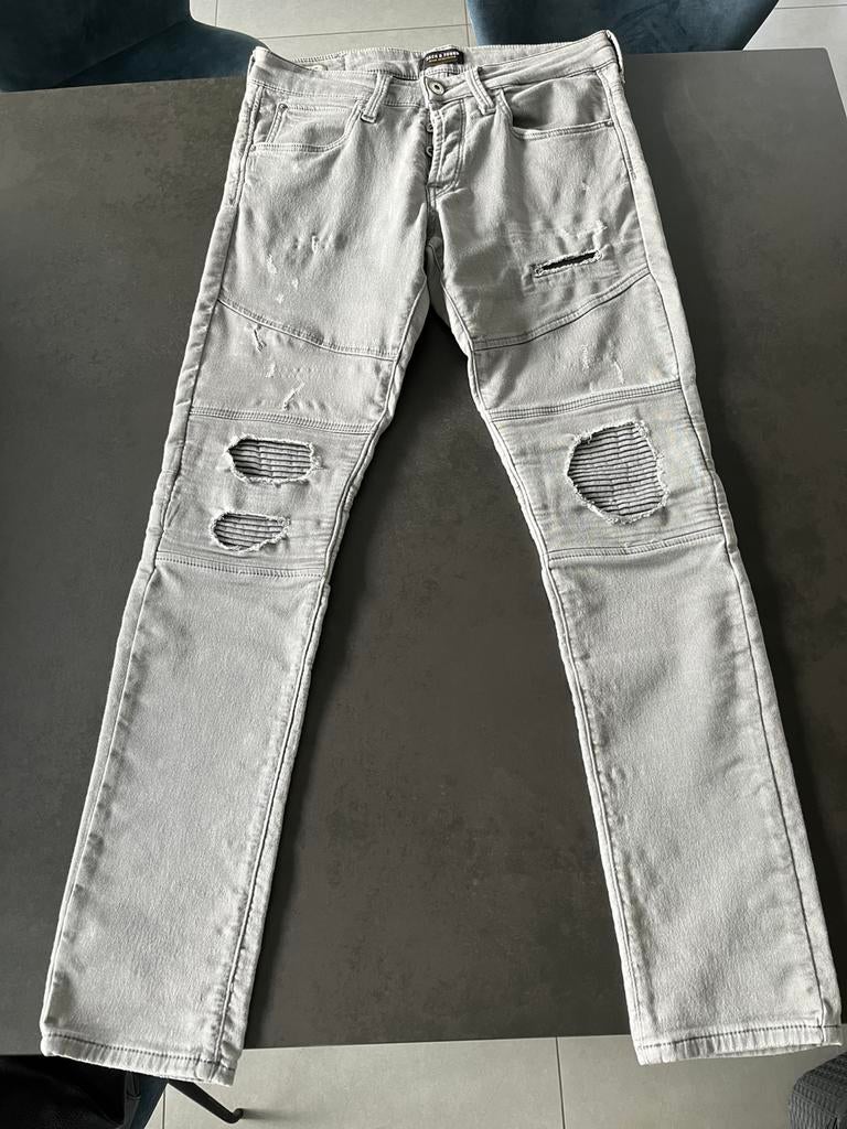 Jack & Jones grijze jeans slim fit maat 32x32. Zeer goed, Vêtements | Hommes, Jeans, Gris, Enlèvement ou Envoi, W32 (confection 46) ou plus petit