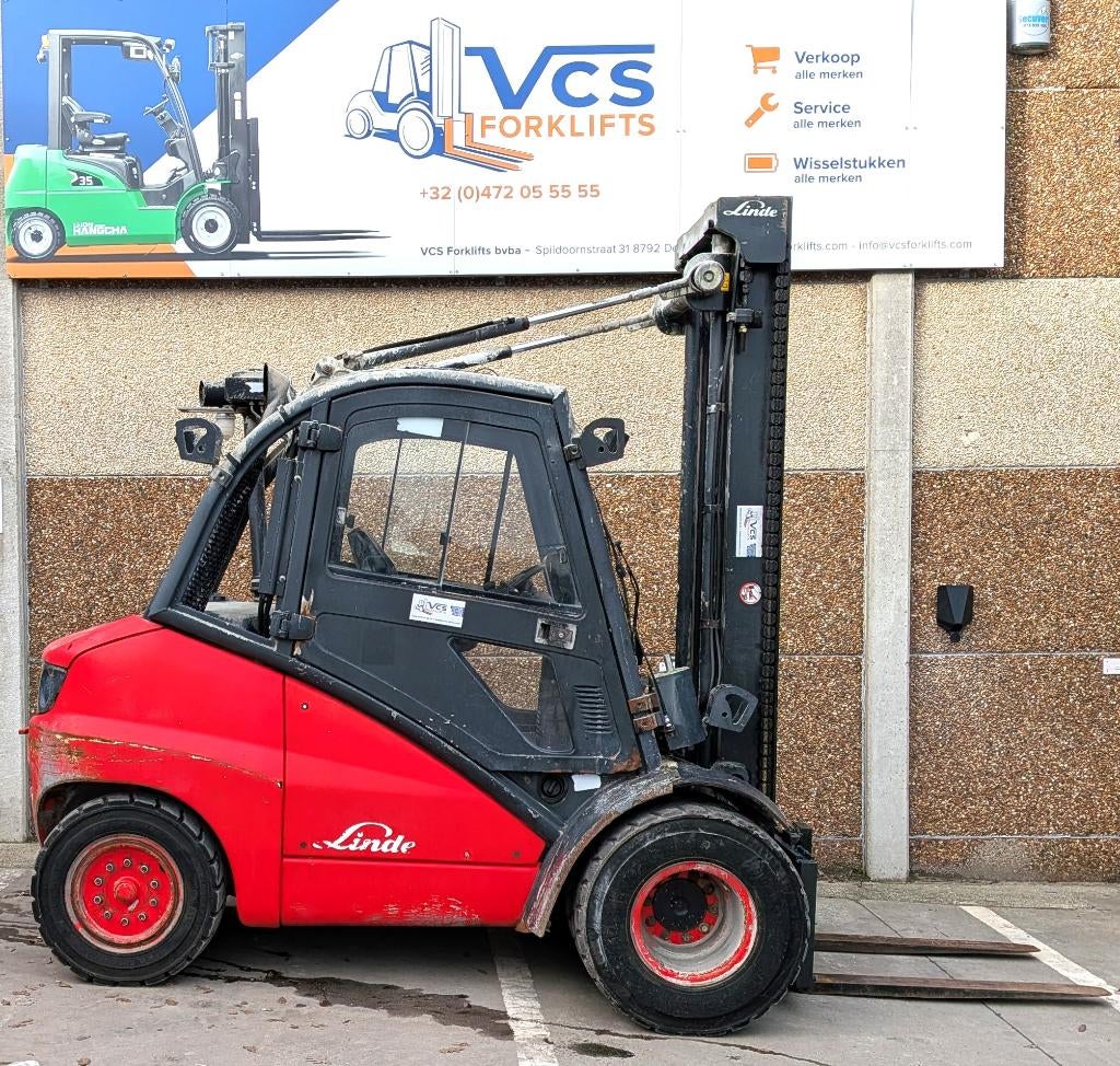 Diesel heftruck: 5 ton LINDE H50D, Ophalen, Diesel, LINDE, Heftruck