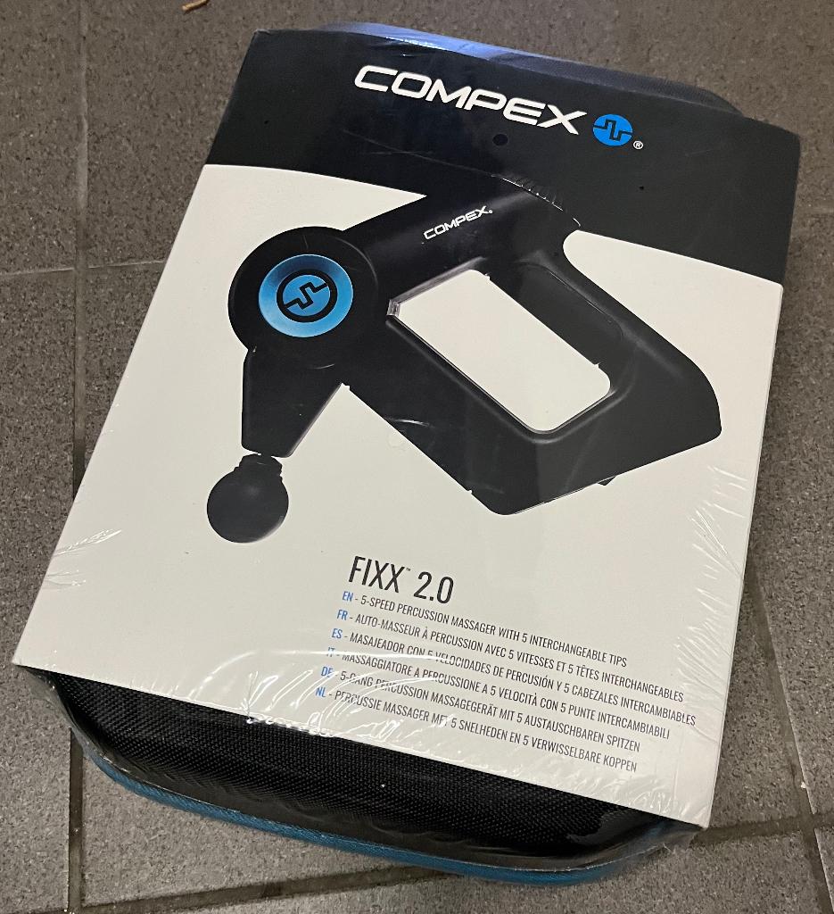 Pistolet de massage Compex Fixx 2.0 (dans l'emballage), Enlèvement ou Envoi, Neuf, Appareil