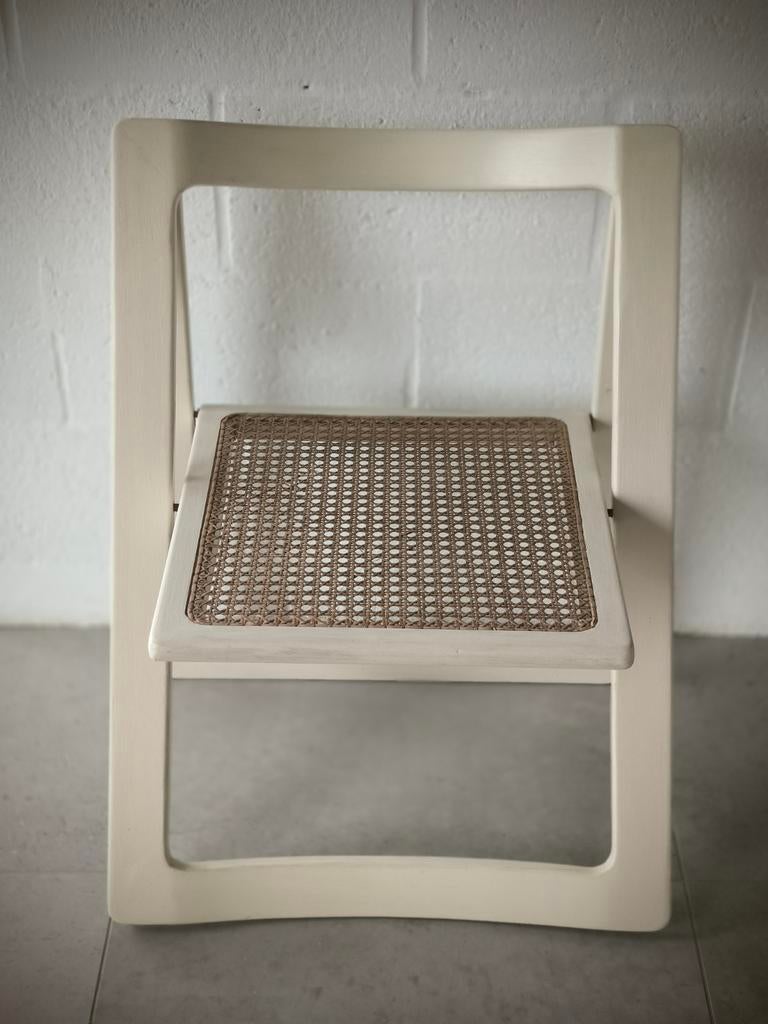 Chaise TRIESTE, Aldo Jacober & Perangela D'Aniello 1966, Maison & Meubles, Enlèvement ou Envoi, Bois, Une