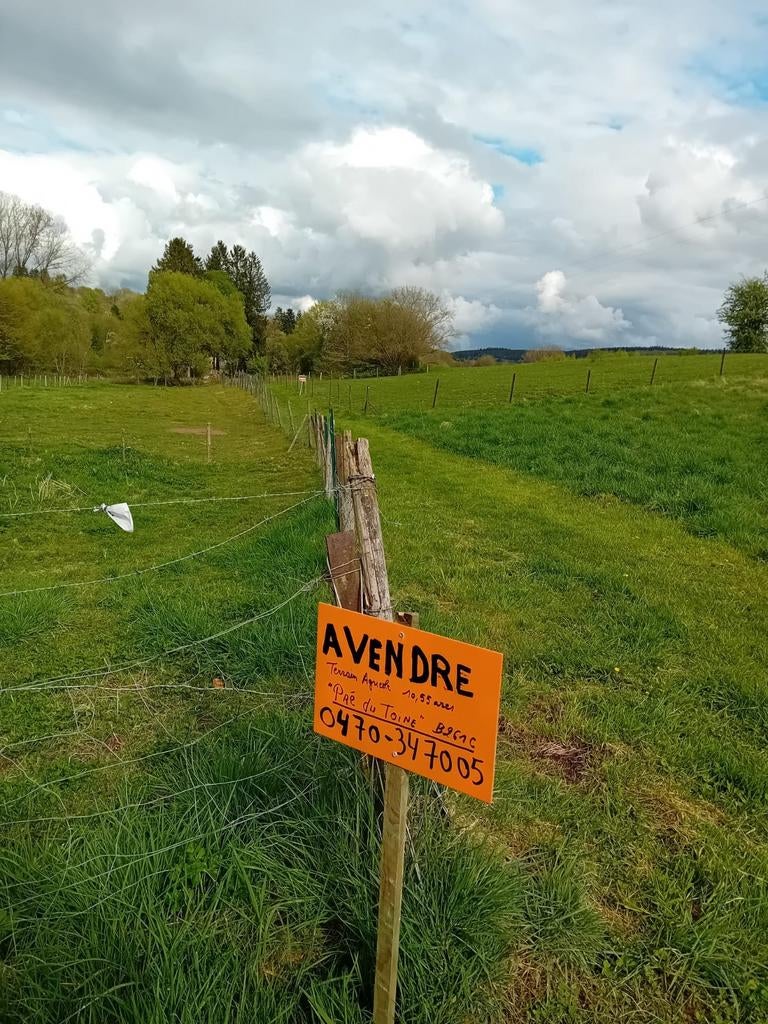 A VENDRE EN UN LOT deux terrains agricoles à 5670 VIROINVAL, Enlèvement