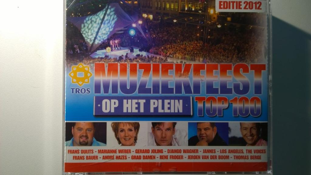 Muziekfeest Op Het Plein Top 100 Editie 2012, Cd's en Dvd's, Ophalen of Verzenden, Zo goed als nieuw, Nederlandstalig