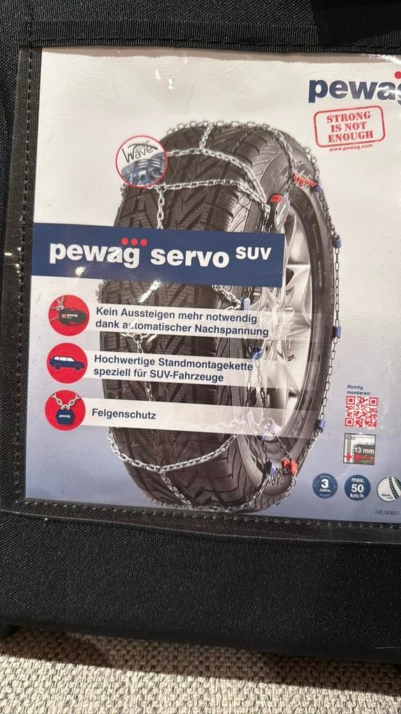 Pewag servo suv rsv 80 Sneeuwketting nooit gebruikt, Auto diversen, Sneeuwkettingen, Ophalen, Nieuw