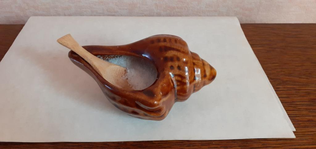 Salière coquillage île d'Oléron *, Enlèvement ou Envoi, Utilisé