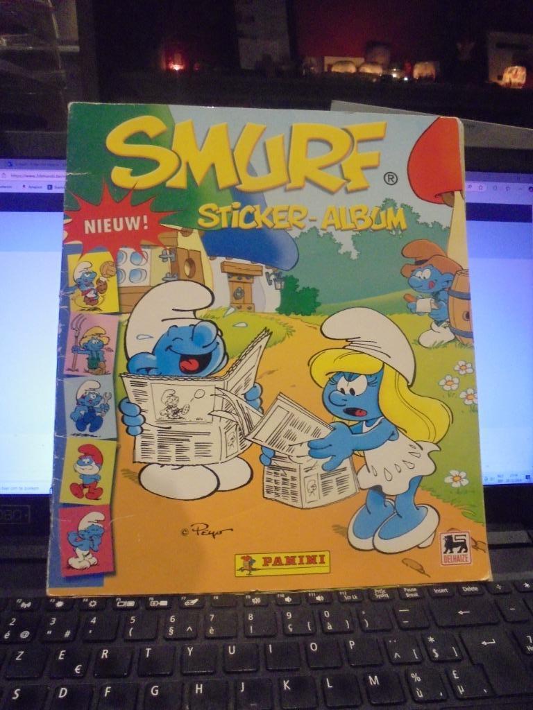 smurf - sticker album, Enlèvement ou Envoi, Utilisé, Autres types