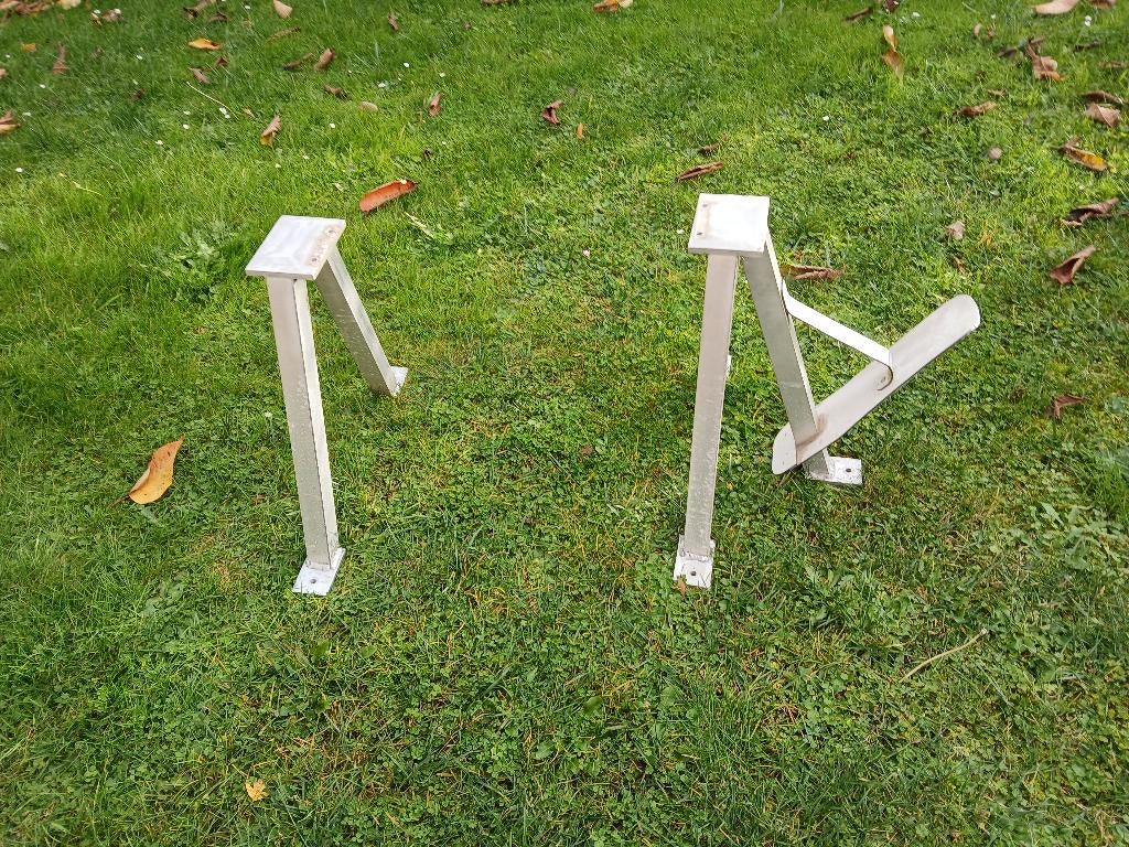 Support antenne en aluminium, Enlèvement, Comme neuf, Accessoires d'antenne (parabolique)