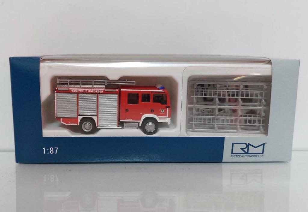 1:87 Rietze 68229 Schlingmann MAN TGM LF 20-16 Brandweer, Hobby & Loisirs créatifs, Voitures miniatures | 1:87, Neuf, Autres types