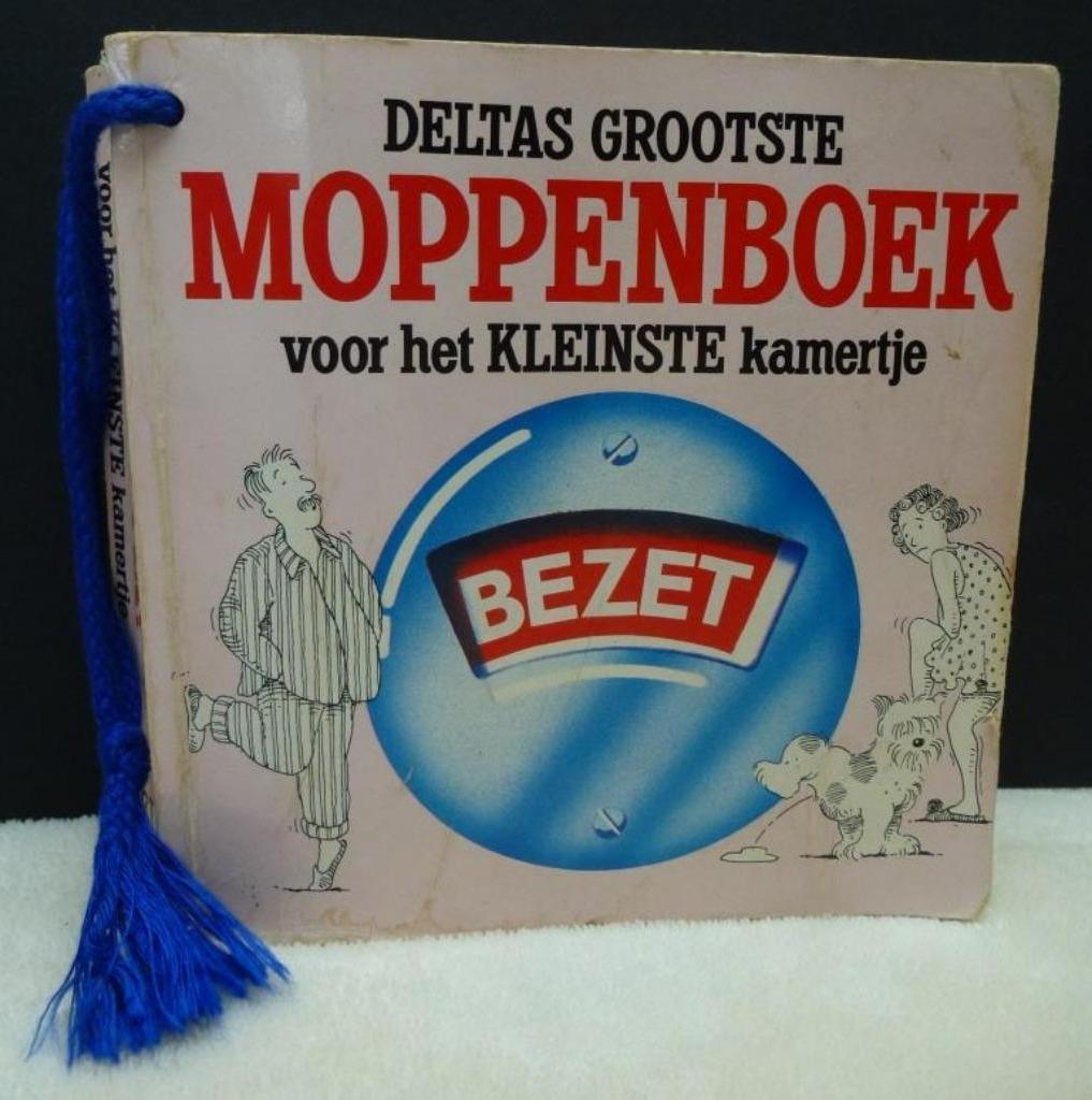 Deltas grootste moppenboek voor het kleinste kamertje 1987, Ophalen of Verzenden, Gelezen, Moppen
