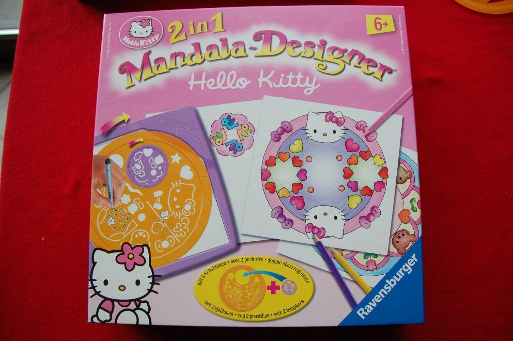 Mandala Designer Hello Kitty, Enlèvement ou Envoi, Utilisé, Bricolage