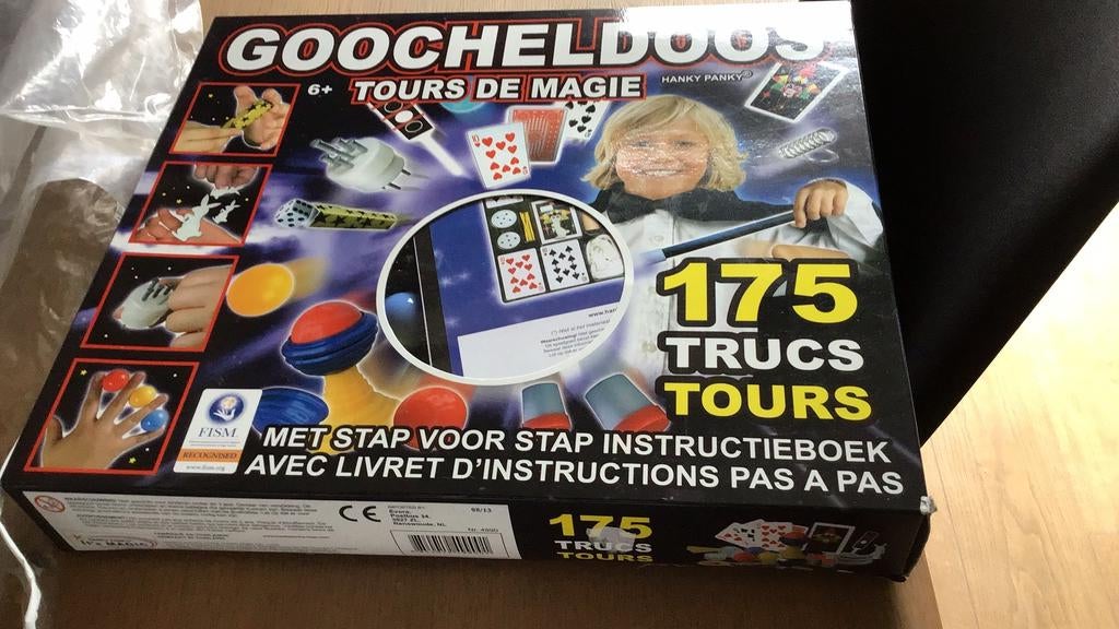 Goocheldoos hanky panky, Ophalen, Nieuw