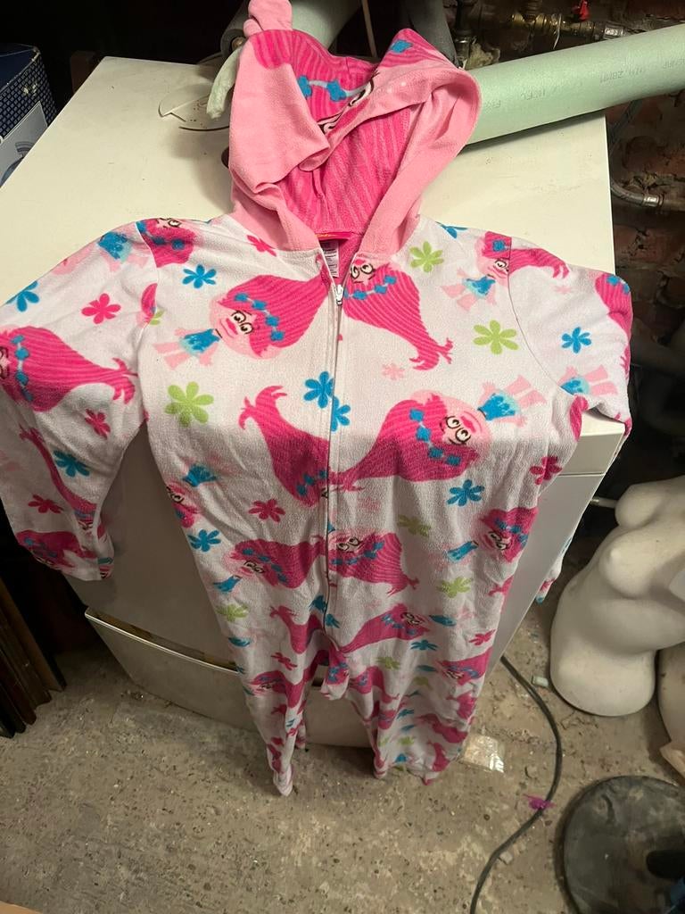 Leuke Pyjama Dream Works Trolls kids 8-10jaar, Enlèvement, Comme neuf