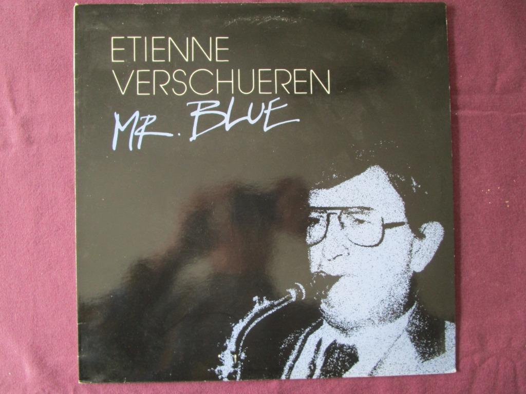 ETIENNE VERSCHUEREN  & BRT JAZZ ORKEST = MR. BLUE  (LP), Ophalen of Verzenden, Zo goed als nieuw, 12 inch, Jazz