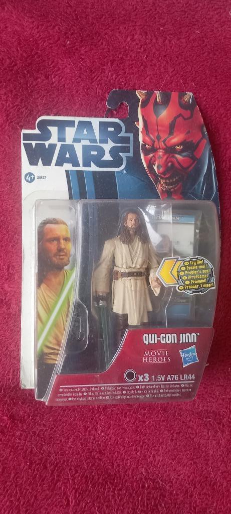 Hasbro Star Wars 36573 : Qui-Gon Jinn, Collections, Star Wars, Enlèvement ou Envoi, Neuf, Figurine