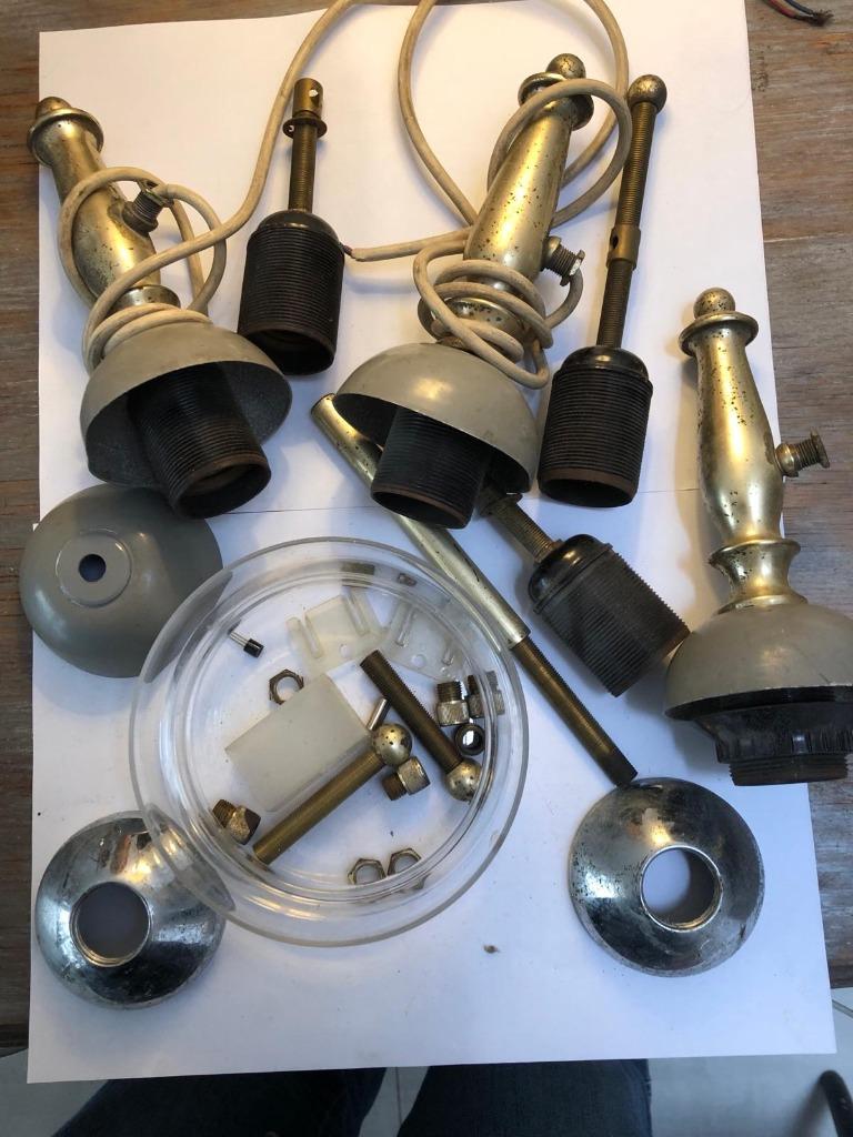 Luminaires anciens matériel pour, Antiquités & Art, Enlèvement