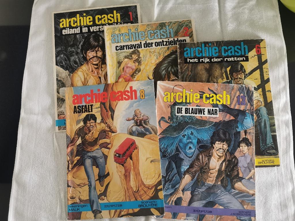 Archie Cash - diverse strips, Livres, BD, Plusieurs BD, Enlèvement ou Envoi, Utilisé