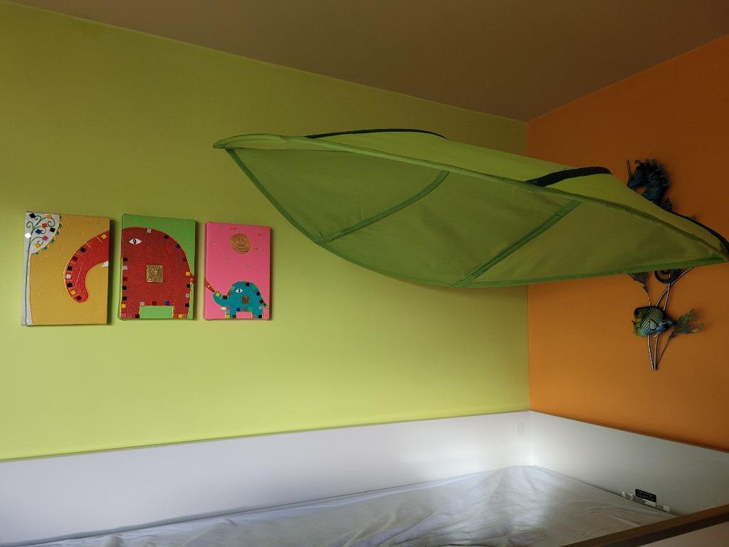 Ciel de lit feuille ikea, Enlèvement ou Envoi, Comme neuf, Autres types
