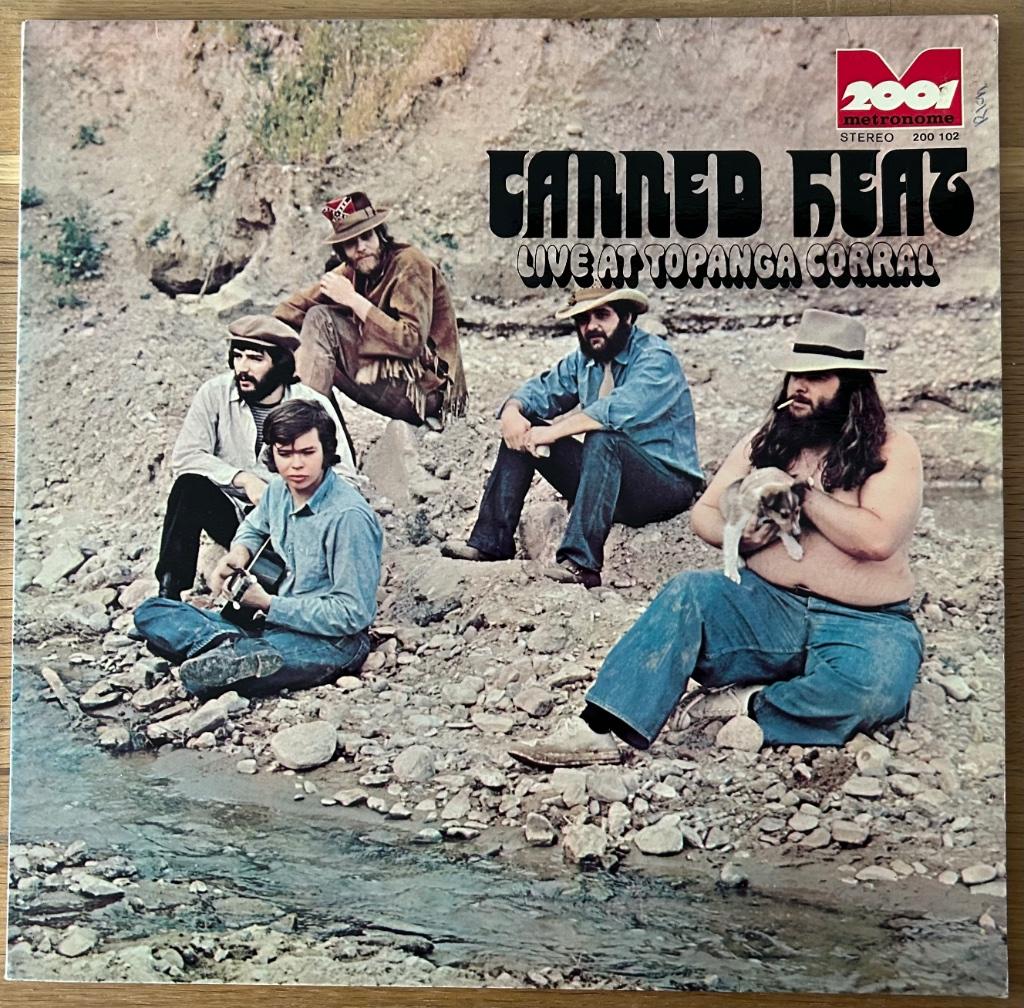 CANNED HEAT - Live at Topanga corral ( LP ), Ophalen of Verzenden, 12 inch, Poprock