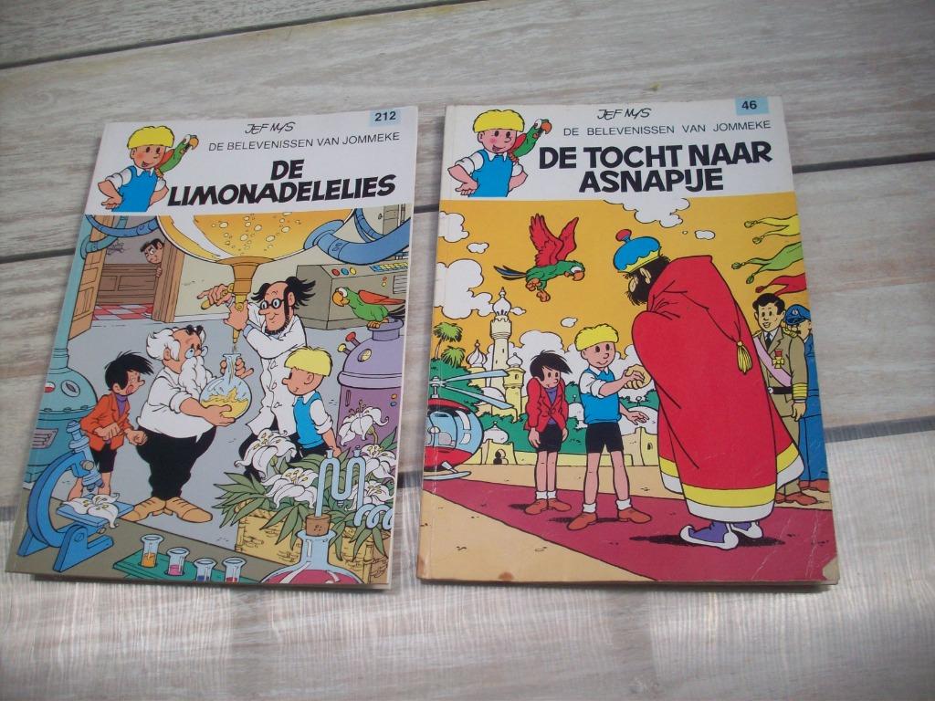 2 strip boeken jommeke, Ophalen of Verzenden, Gelezen