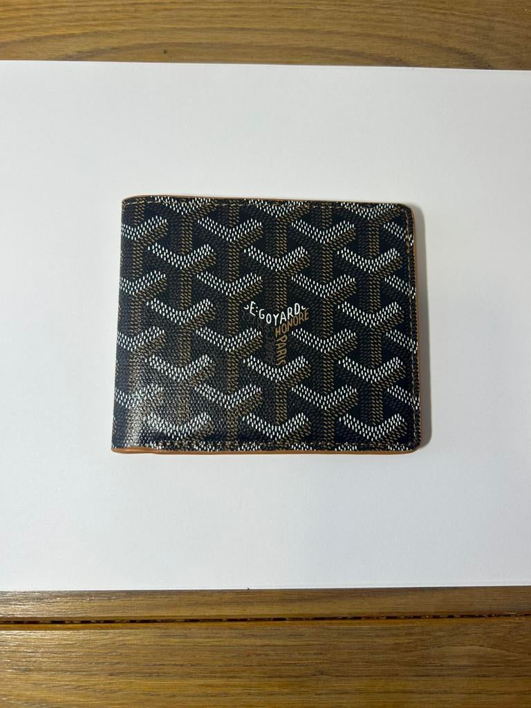 Porte feuille Goyard noir/brun, Enlèvement, Neuf, Noir