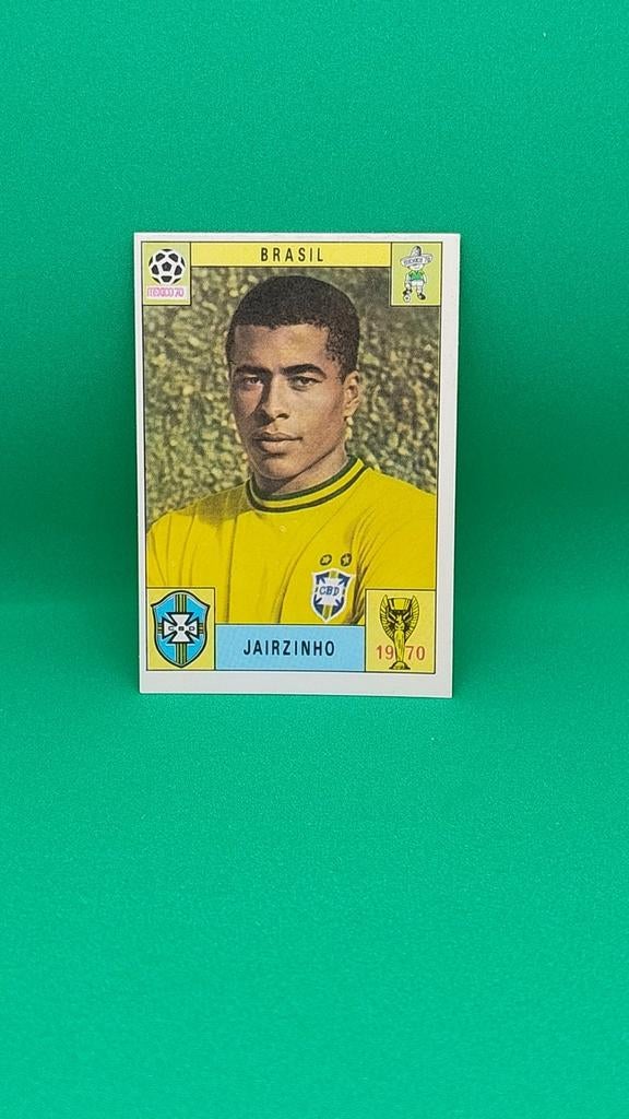Panini Mexico '70. Jairzinho. Brasil, Ophalen of Verzenden, Zo goed als nieuw