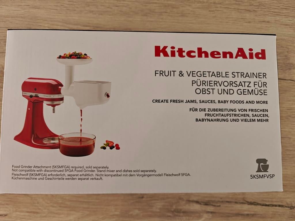 KitchenAid 5KSMFVSP, Enlèvement ou Envoi, Neuf, Résiste au lave-vaisselle
