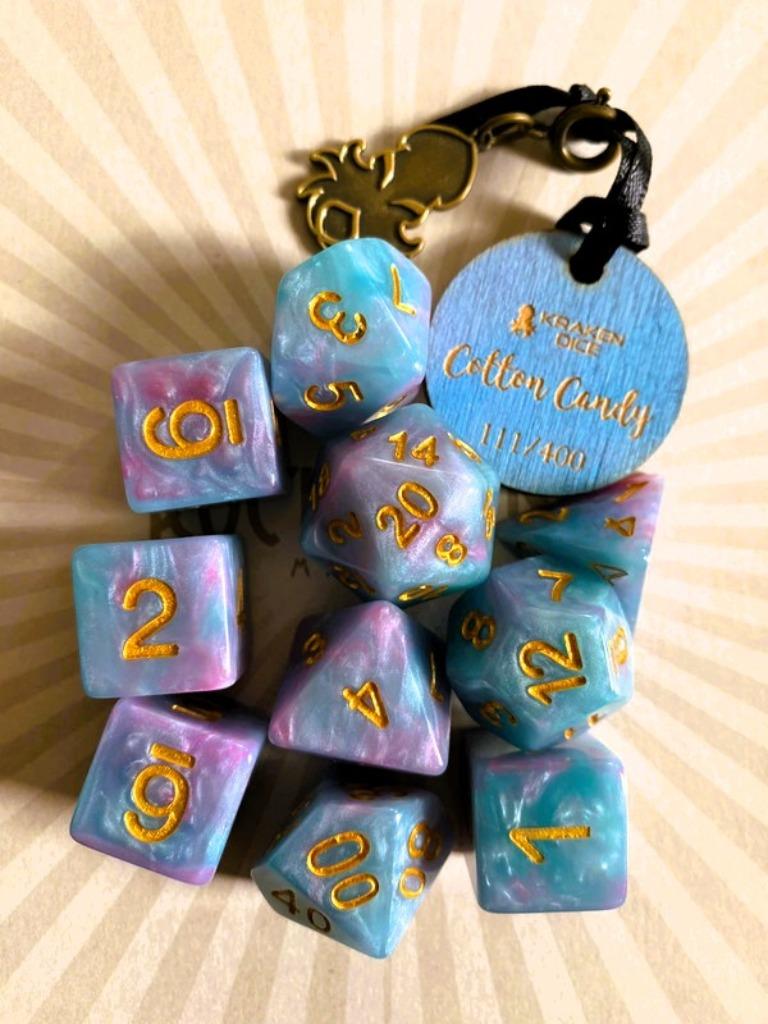 Originele Kraken Dice Cotton Candy – First Run Limited Editi, Ophalen of Verzenden