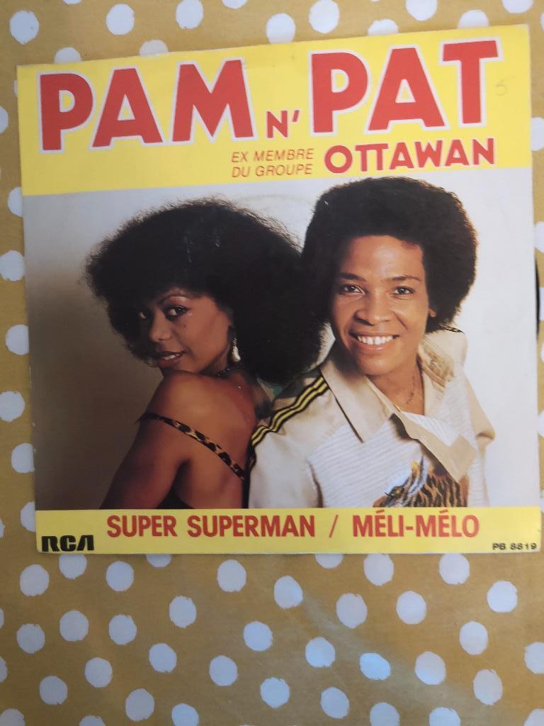 PAM n"PAT super superman /méli-mélo(bpost gratis), Gebruikt, 7 inch, Single, Ophalen of Verzenden