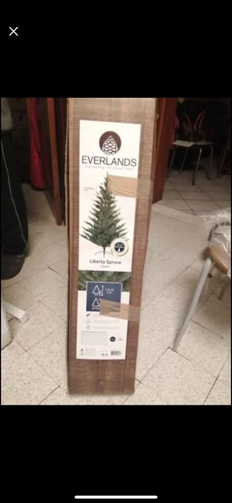 Sapin de Noel, Enlèvement, Comme neuf
