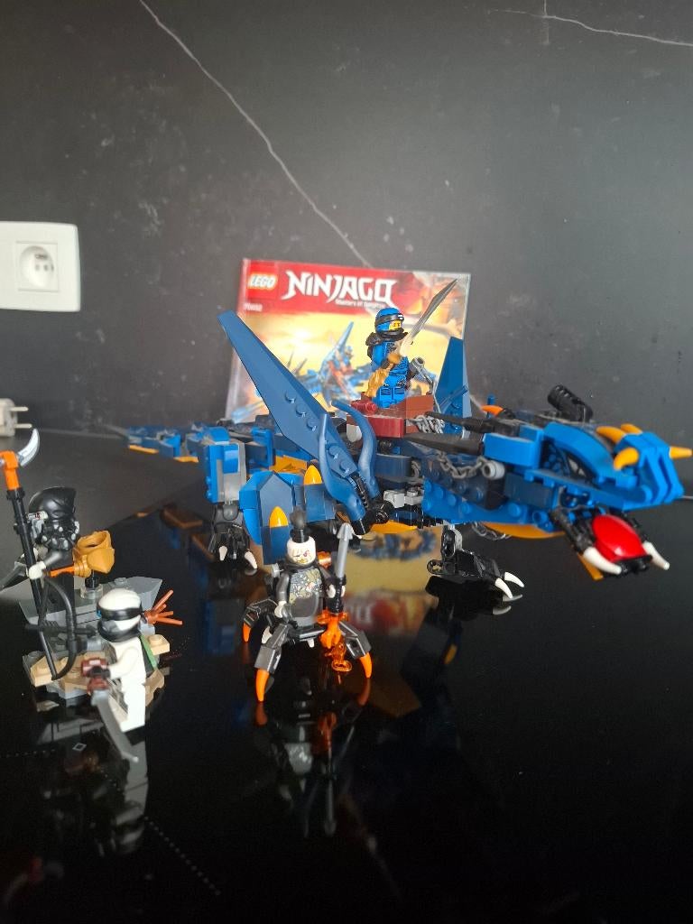 lego Ninjago blauwe draak, Ophalen, Gebruikt, Lego, Compleet