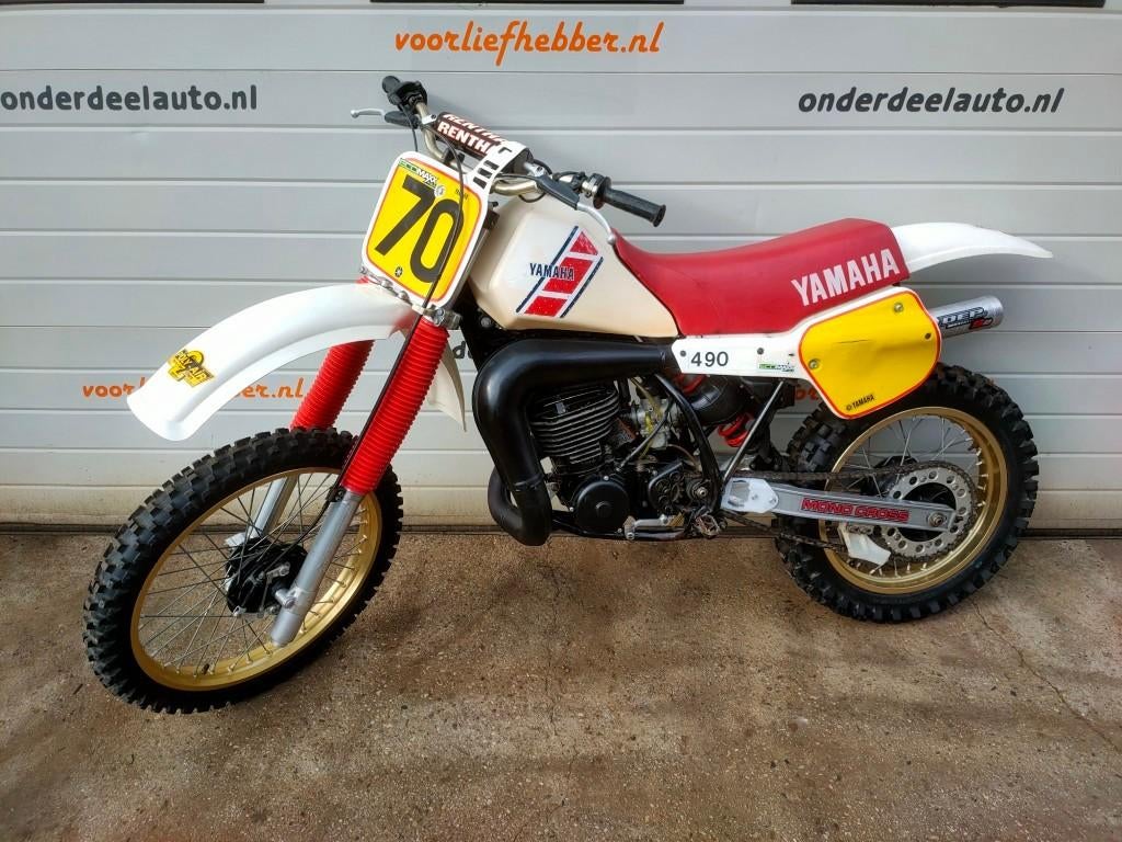 Yamaha YZ490 crossmotor 1983, Entreprise, Moto de cross, 1 cylindre