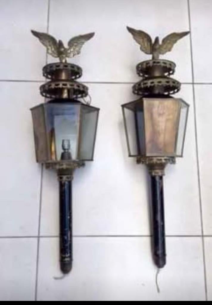 Lanternes de fiacre, Enlèvement