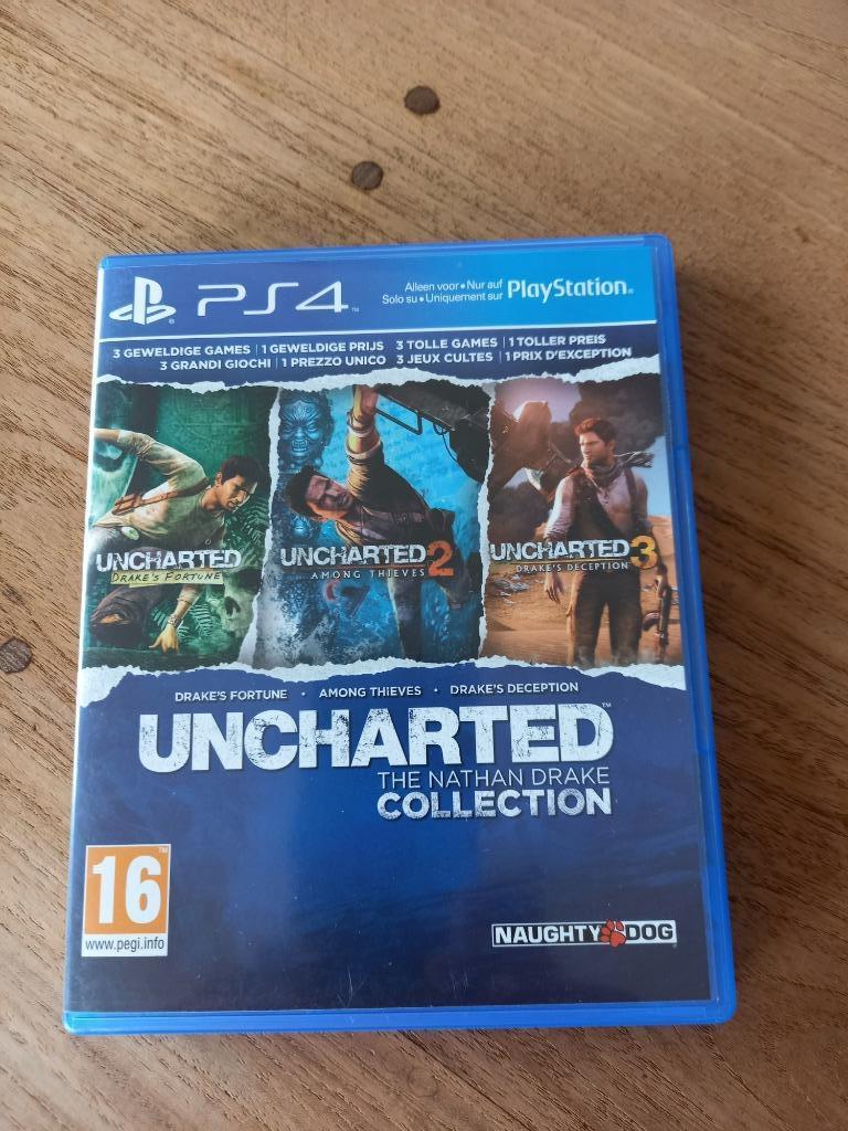 PS4 : Uncharted: the Nathan Drake collection, Ophalen of Verzenden, Zo goed als nieuw, Vanaf 16 jaar