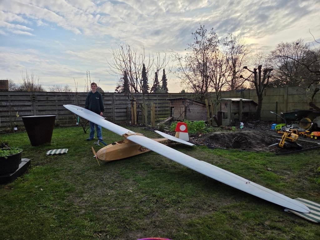 grunau baby 6m span, Hobby en Vrije tijd, Modelbouw | Radiografisch | Vliegtuigen, Ophalen, Zo goed als nieuw