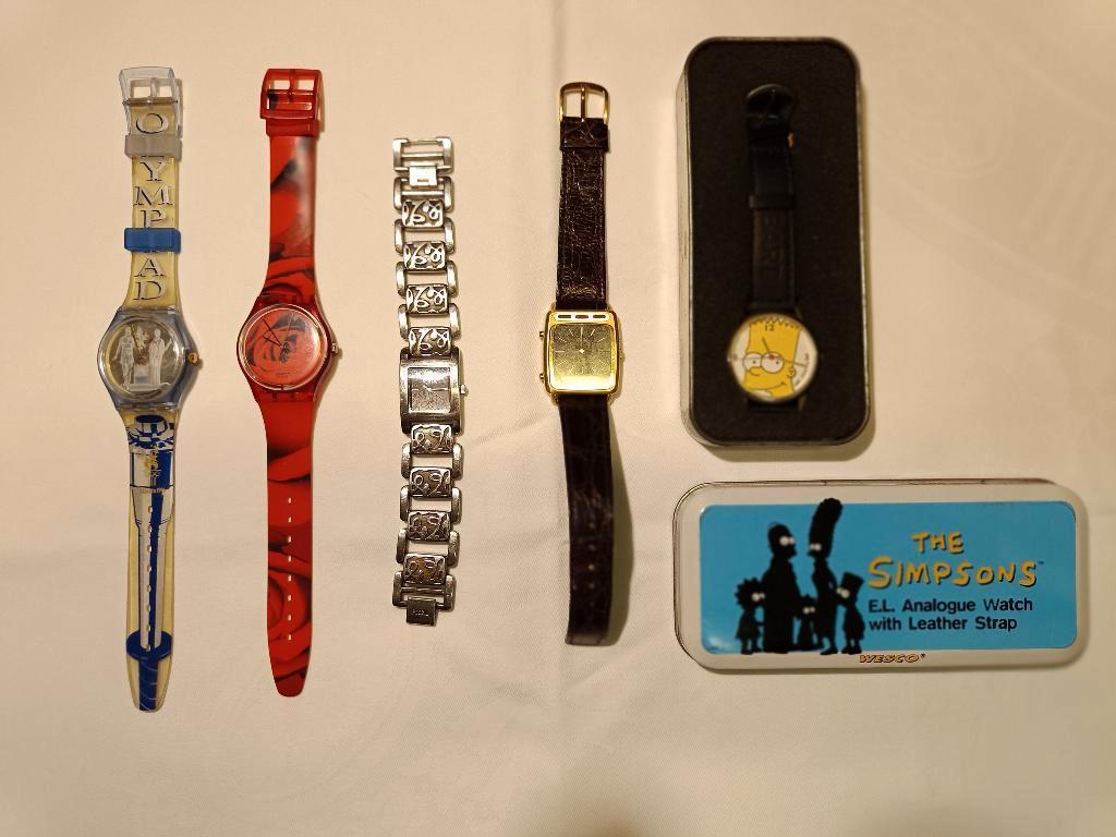 horloge verzamel, Bijoux, Sacs & Beauté, Montres | Hommes, Enlèvement ou Envoi, Utilisé, Montre-bracelet, Swatch