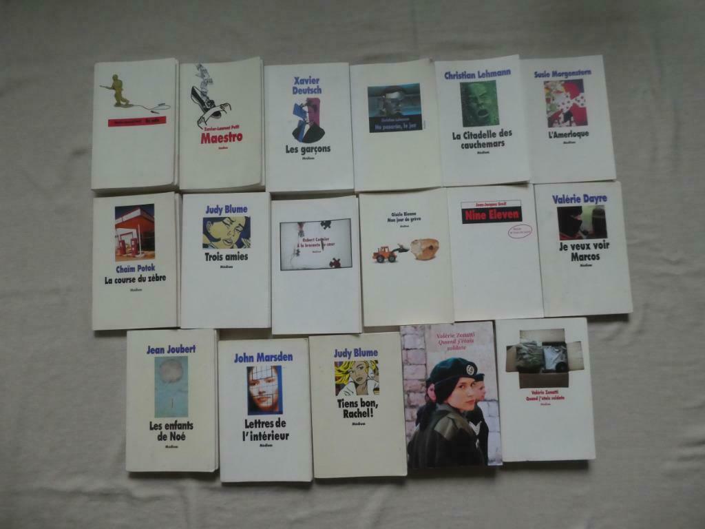 Livres "Ecoles des loisirs" Médium, Enlèvement ou Envoi, Utilisé, Fiction