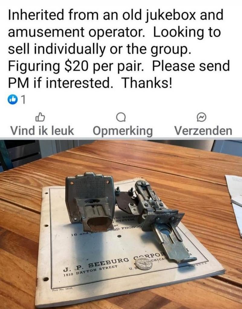 Vertalen..., Enlèvement ou Envoi