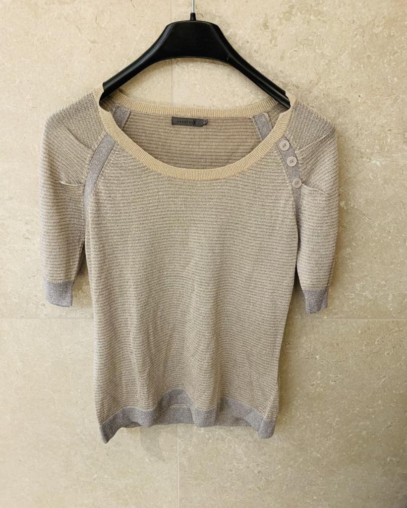 Pull Xandres à manches courtes, XANDRES GOLD, Taille 38/40 (M), Enlèvement ou Envoi, Autres couleurs