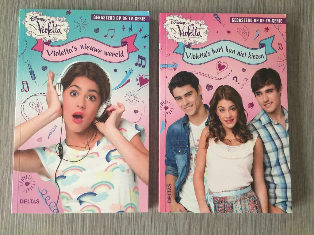 Disney Violetta boeken deel 1+2, Boeken, Ophalen of Verzenden, Zo goed als nieuw, Fictie algemeen