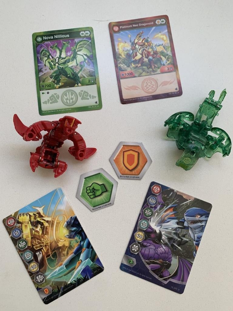 Bakugan 2-pack, Ophalen