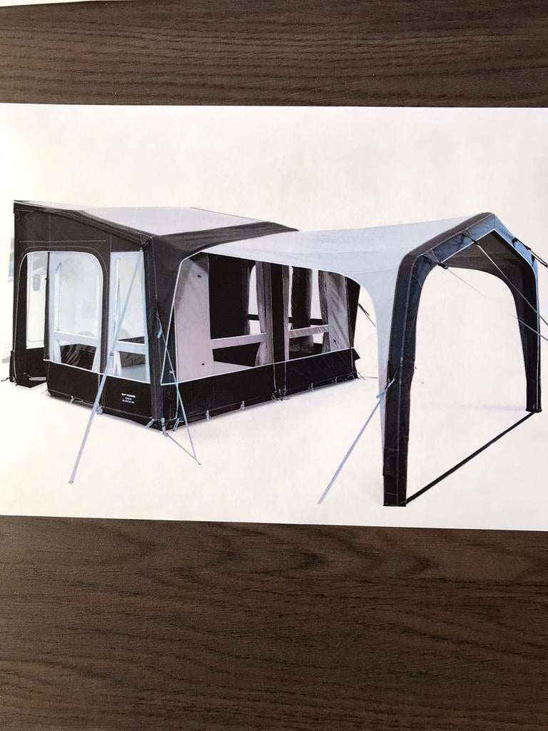 Kampa Club Air All-Season 390 AW1013, Caravans en Kamperen, Voortenten en Luifels, Ophalen, Zo goed als nieuw