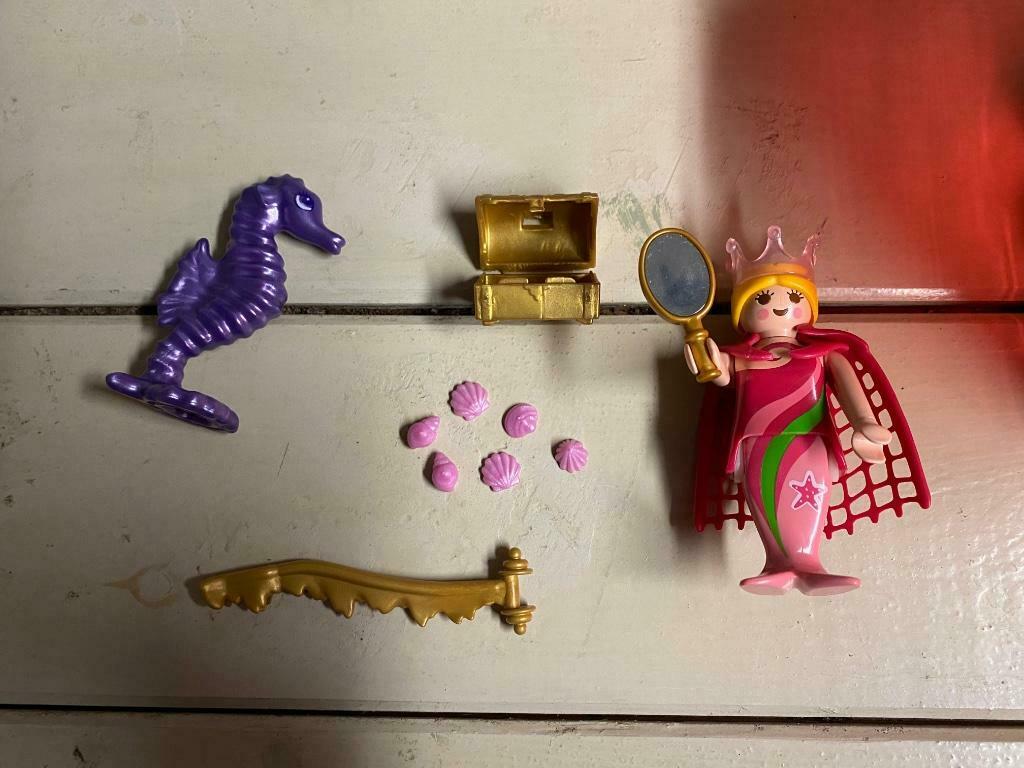 Playmobil zeemeermin met prinses 4818, Ophalen, Zo goed als nieuw, Los Playmobil