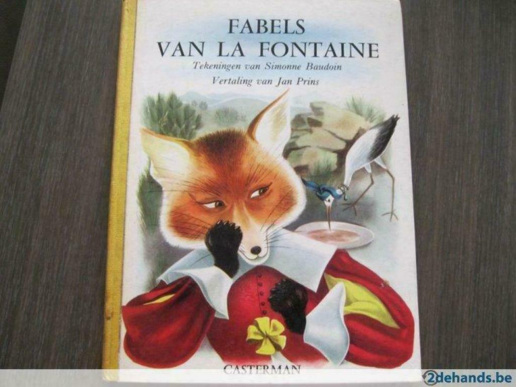 Fabels van La Fonteine 1955 Vertaling Jan Prins, Boeken, Sprookjes en Fabels, Verzenden, Zo goed als nieuw